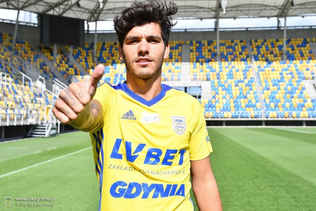 Samuel Araujo Fernandez to nowy lewy obrońca Arki Gdynia