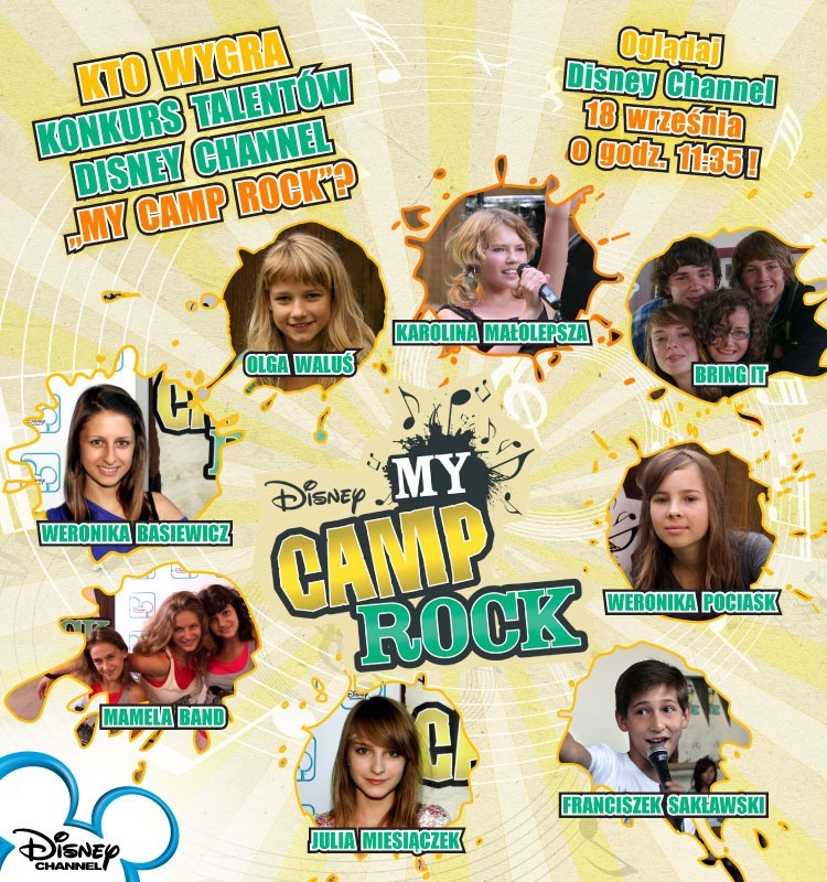 Finaliści "My Camp Rock"
