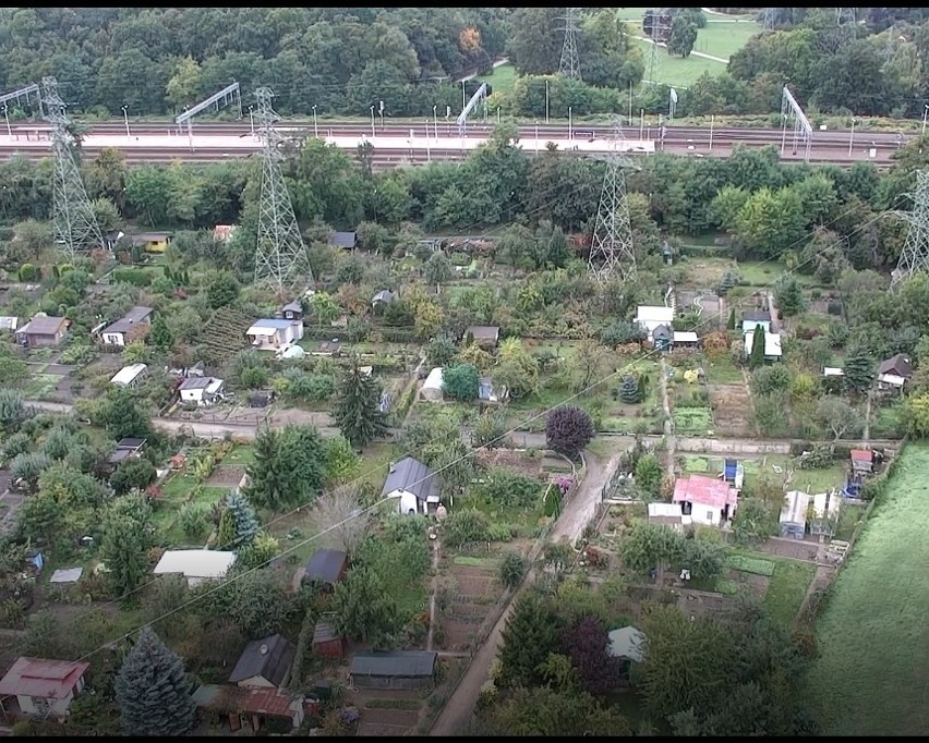 Wyposażeni w drony strażnicy miejscy kontrolują tereny...