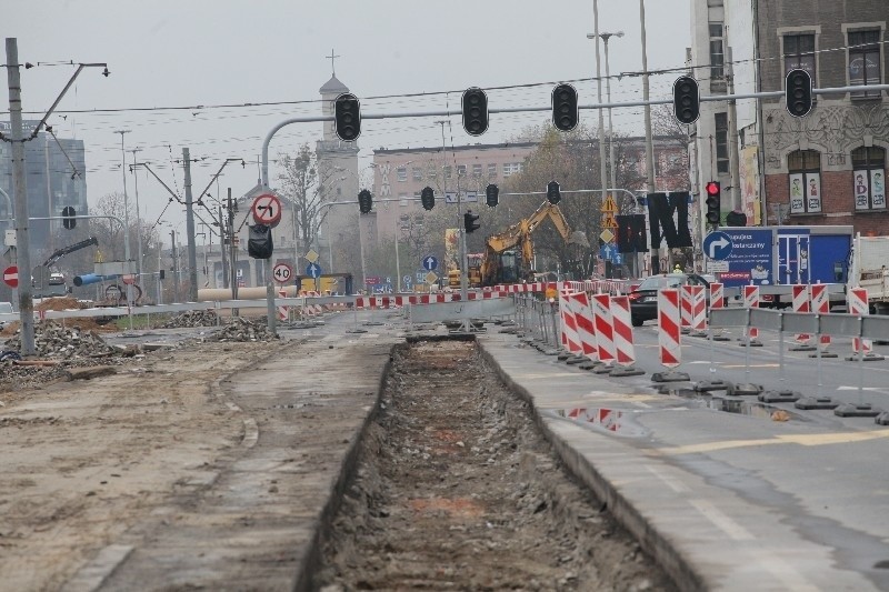 W tym wąskim pasie w przyszłym tygodniu maszyny budowlane...