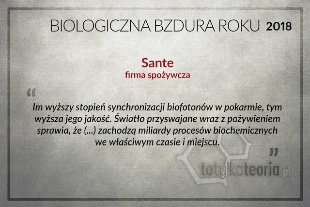 Sante to duża, polska firma. Znana głównie z wegańskich...