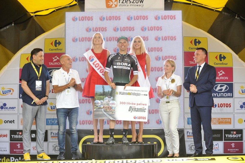 V etap Tour de Pologne z Nagawczyny do Rzeszowa dostarczył...