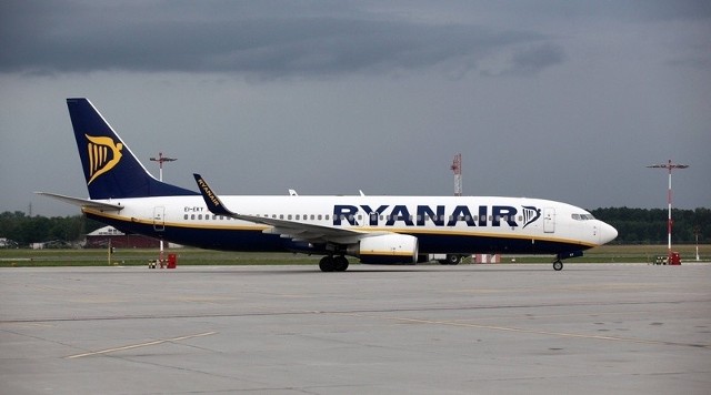 Loty liniami Ryanair odbywają się takimi oto boeingami 738.