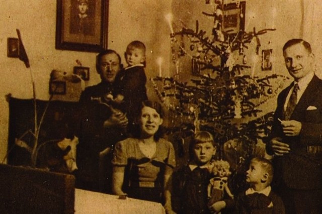 1938 r. Boże Narodzenie. Wszyscy razem.