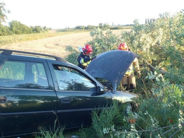 Wypadek w Piotrowicach.