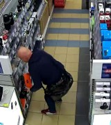 Ukradł głośnik ze sklepu. Nagrały go kamery. Poznajesz sprawcę? ZDJĘCIA