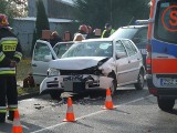 Wypadek w Silnowie. Dwie osoby w szpitalu 