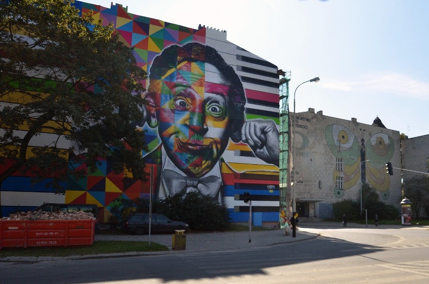 Mural z Arturem Rubinsteinem już ukończony [ZDJĘCIA+FILM]