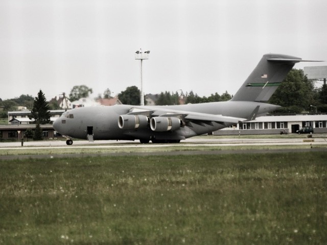 C-17 Globemaster wchodzi w skład NATO-wskiego Skrzydła Ciężkiego Lotnictwa Transportowego HAW.