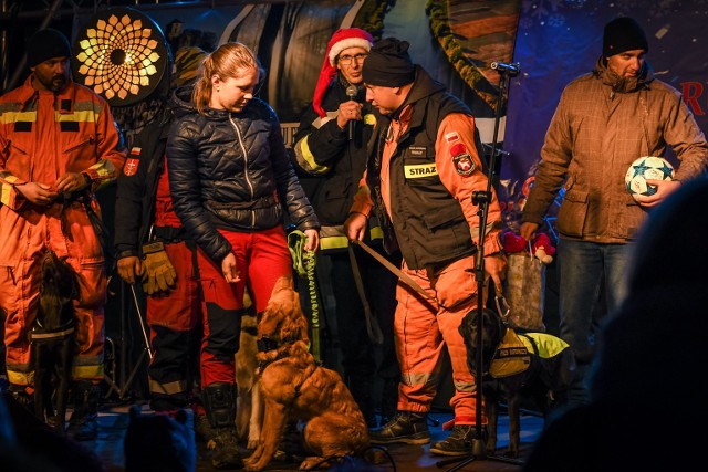VII Spotkanie pod choinką Rudawie z akcja charytatywną i psami ratownikami