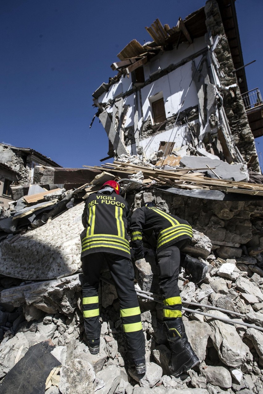 Trzęsienie ziemi we Włoszech. Największe straty w Amatrice....