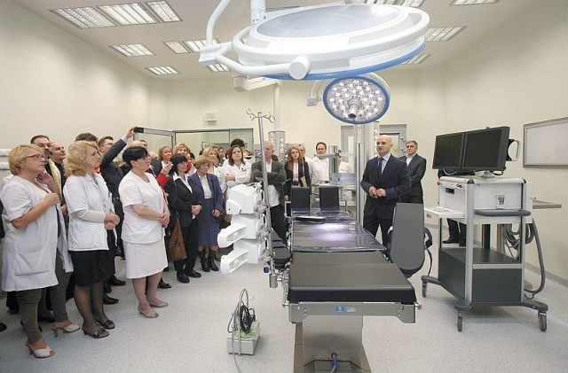 Wyposażenie nowoczesnego bloku operacyjnego w szpitalu kosztowało kilkanaście milionów zł
