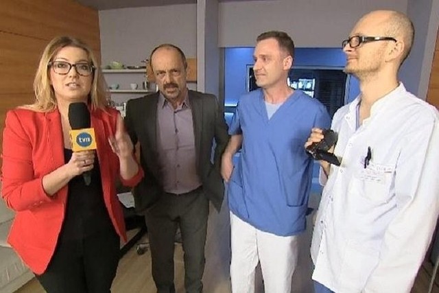 Jacek Koman, Adam Cywka, Marcin Tyrol (fot. Dzień Dobry TVN/x-news)