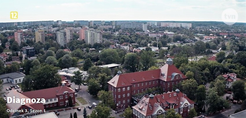 Panorama Rybnika na osiedle Dworek