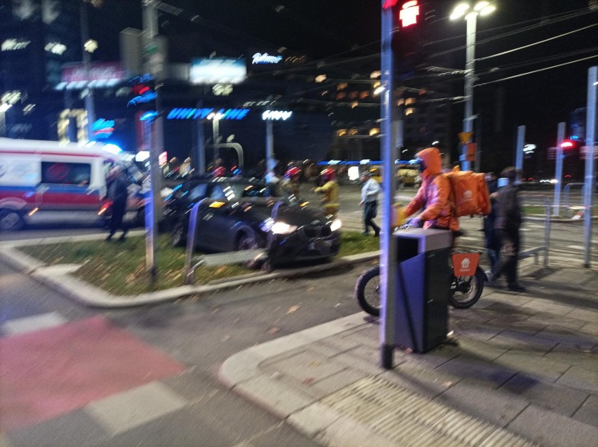 Wypadek na pl. Rodła w Szczecinie. Dziecko trafiło do szpitala [ZDJĘCIA]