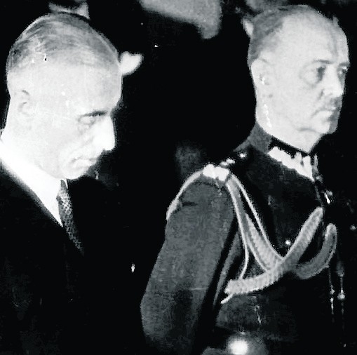 Prezydent Władysław Raczkiewicz i premier Władysław...