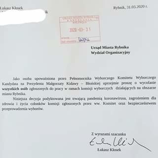 Komisje wyborcze w Rybniku bez przedstawicieli...