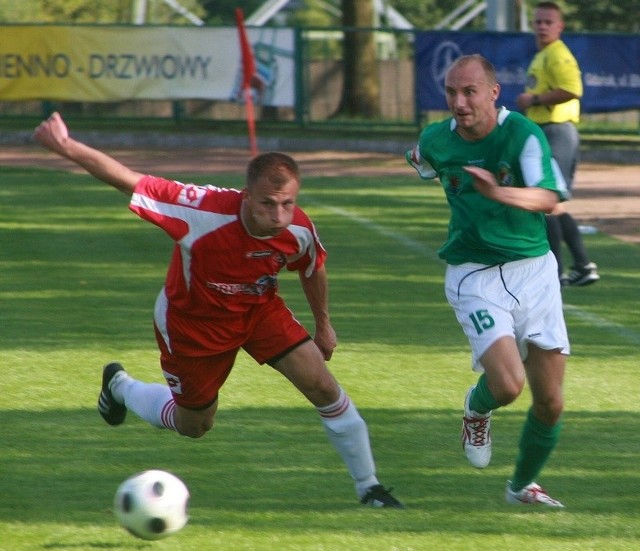 I Gryf 95 (zielone stroje &#8211; Adam Pietras) i Drutex-Bytovia (czerwone stroje &#8211; Michał Wirkus) liczą na punkty w drugiej kolejce. 