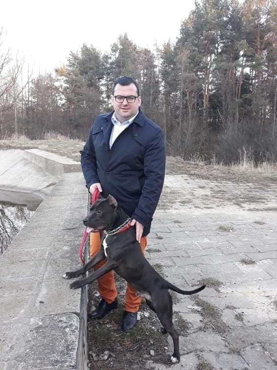 Konrad Kronig, prezydent Skarżyska-Kamiennej i jego pies...