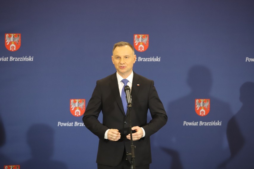 Prezydent RP Andrzej Duda z wizytą w Brzezinach