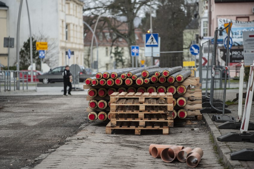 Trwa remont ul. Piłsudskiego