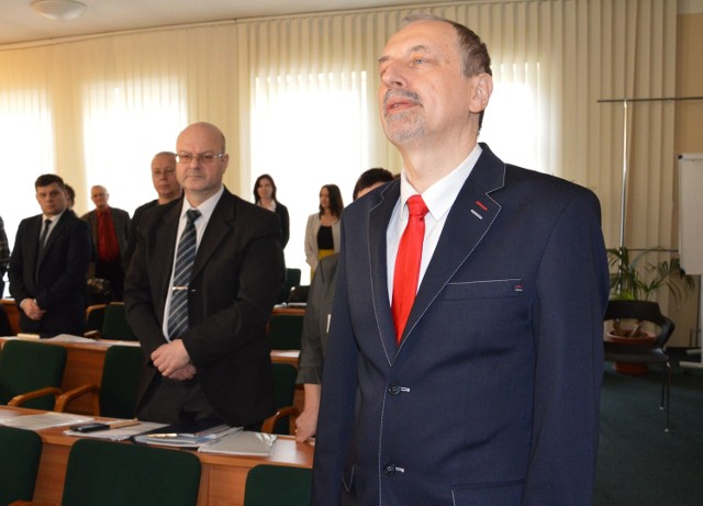 Zaprzysiężenie nowego radnego. Jerzy Augustyński zastąpił posła Rafała Webera.