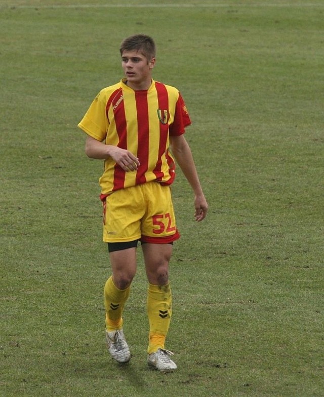 Marek Nowak strzelił w Krakowie bramkę dającą remis Koronie w meczu z Wisłą.