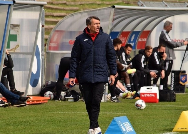Adam Nocoń, trener Odry Opole.
