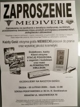 Kraków. Produkty medyczne, proszki niemieckie. Kontrowersyjne spotkanie w szkole. Mieszkańcy alarmują