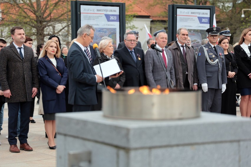 Lublin upamiętnił ofiary katastrofy Smoleńskiej. Dziś mija 14 lat od tragedii      
