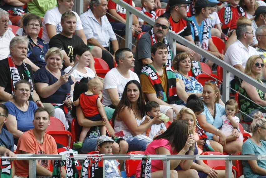 Mecz GKS Tychy - FC Koeln na otwarcie stadionu w Tychach