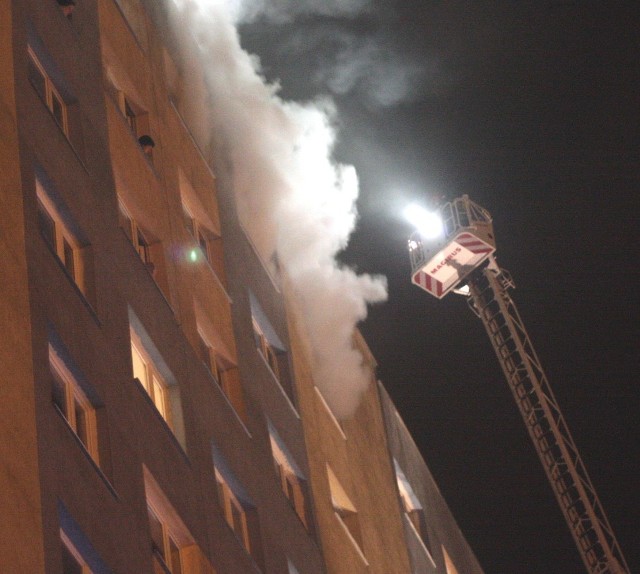 Zdjęcia z akcji strażaków przesłane przez naszego internautę Krzysztofa.