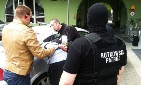 Rutkowski oddał groźnego bandytę słubickiej policji
