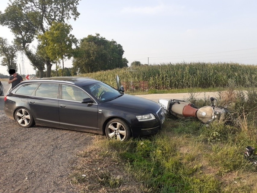 Do tego wypadku doszło 28.07.2019 na trasie Przasnysz-Mchowo