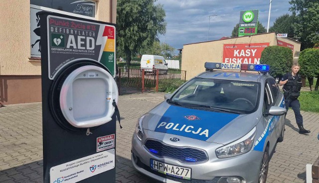 Defibrylator AED został skradziony z Punktu Życia nr 13 przy ul. Morskiej w Koszalinie