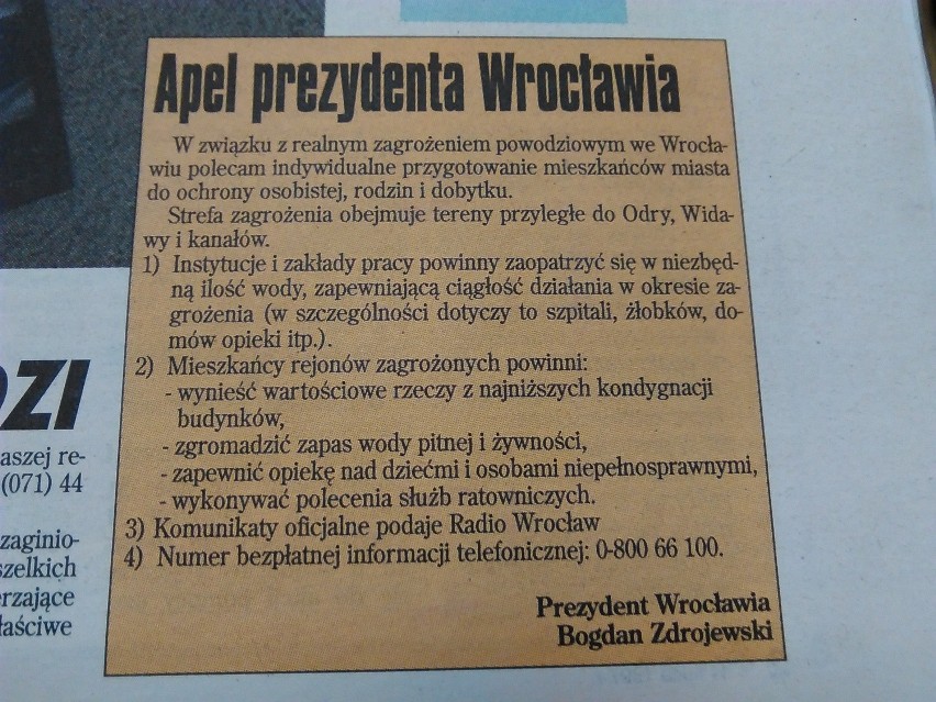 Powódź we Wrocławiu: Tak było 9 lipca 1997 r. [ZDJĘCIA]