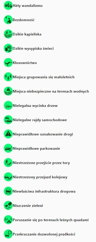 - Mapa będzie działać w oparciu o informacje własne policji,...