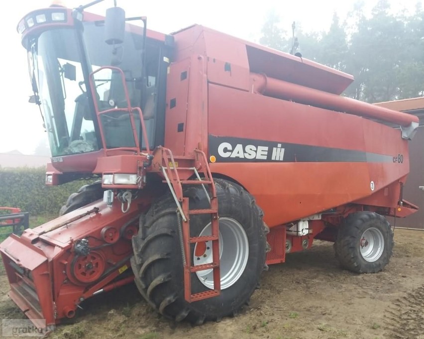 Kombajn zbożowy Case IH CF80. Rok produkcji 2000. Mechanizm...