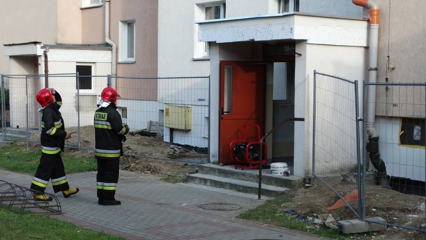 Pożar w Nowym Tomyślu: Ogień w bloku na osiedlu Północ