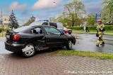 Dwa samochody zderzyły się w Kostrzynie nad Odrą. Jedna osoba została poszkodowana