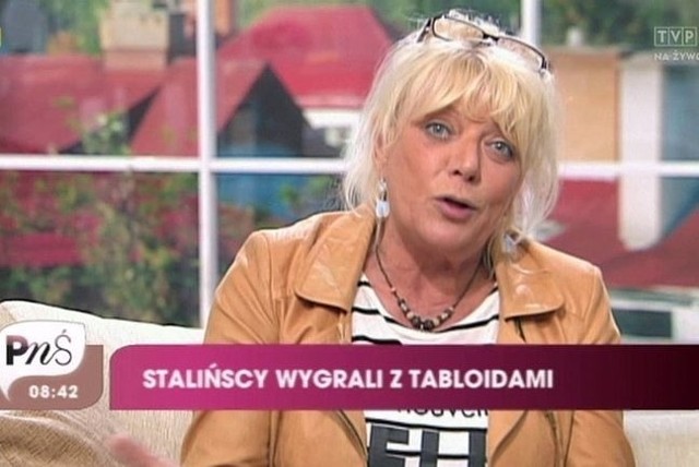 Dorota Stalińska (fot. TVP/x-news)