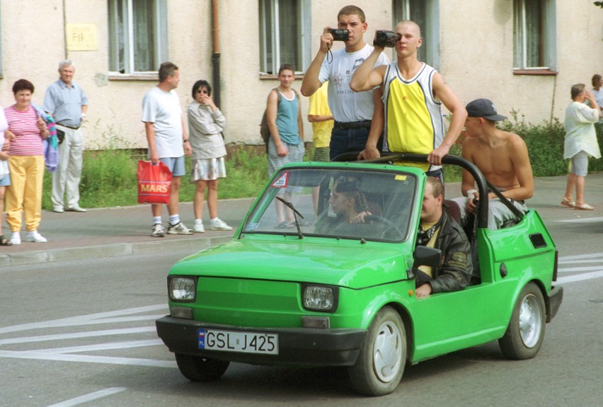 Zlot motocyklowy w Słupsku w 2002 roku