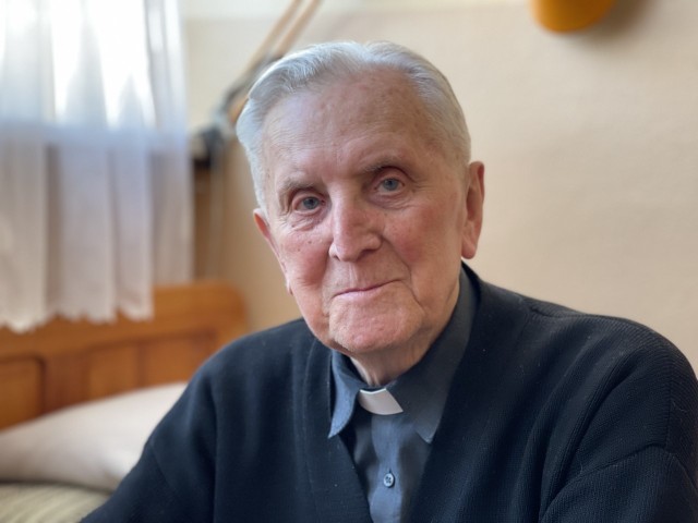 Ksiądz prałat Jerzy Nowaczyk jest najstarszym księdzem diecezji zielonogórsko - gorzowskiej.