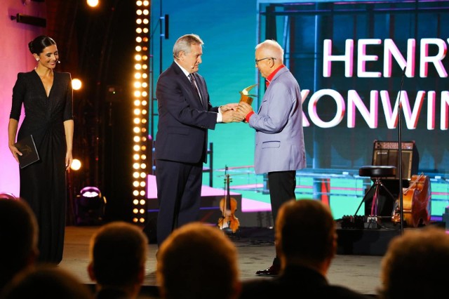 Henryk Konwiński odebrał  Nagrodę Ministra Kultury i Dziedzictwa Narodowego