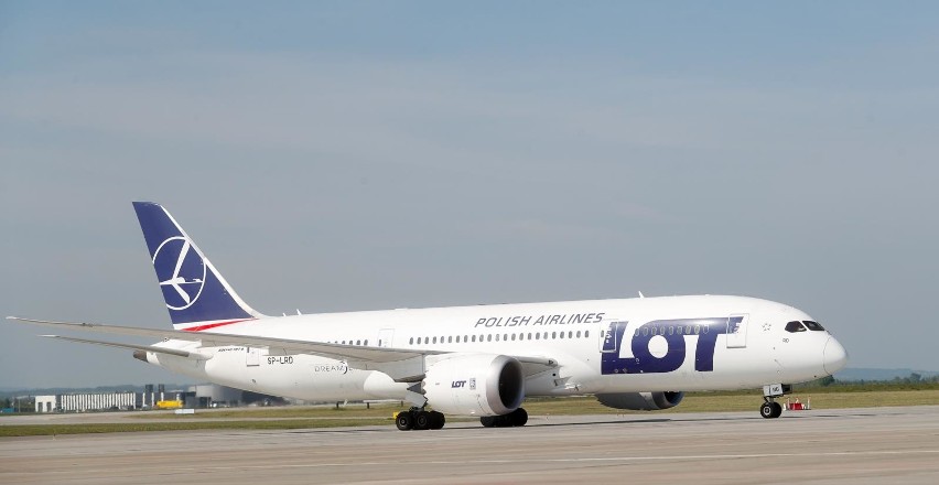 Boeing 787 Dreamliner na rzeszowskim lotnisku