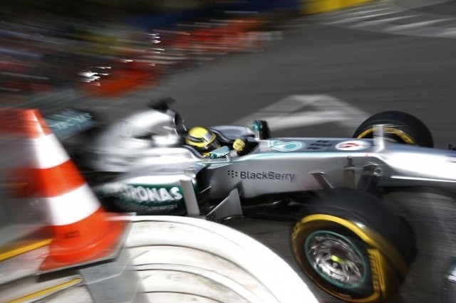 Nico Rosberg z zespołu Mercedes nie dał szans rywalom w GP Monako