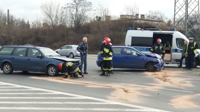 Do wypadku na skrzyżowaniu ulic Bandurskiego i Kusocińskiego doszło około godz. 9.30