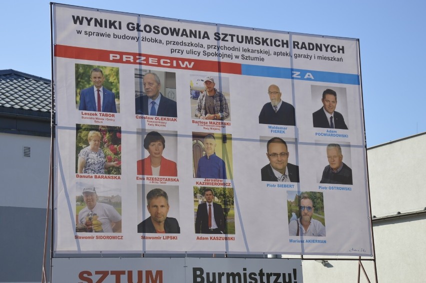 Kolejna odsłona „banerowej wojny” w Sztumie