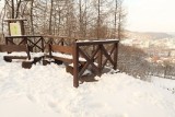 Piękne widoki i tor saneczkowy. To Góra Parkowa w centrum Wałbrzycha. Zobaczcie zimowe zdjęcia!