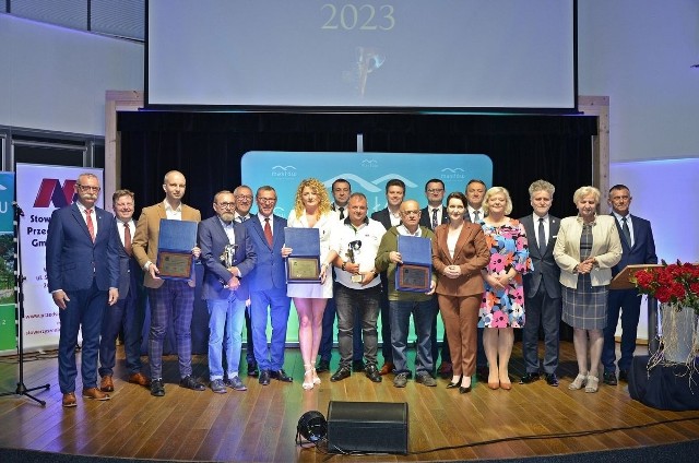 Nagroda Gospodarcza Gminy Masłów 2023. Uroczysta gala odbyła się w Centrum Edukacji i Kultury "Szklany Dom" w Ciekotach.